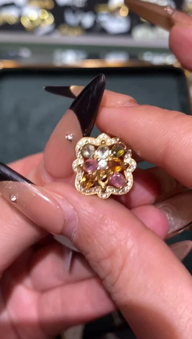 琉璃铜合金楚楚珠宝中古甄选不退换