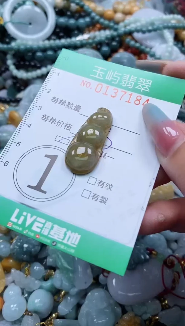 翡翠未镶嵌颈饰闪购0137184多样性发其一