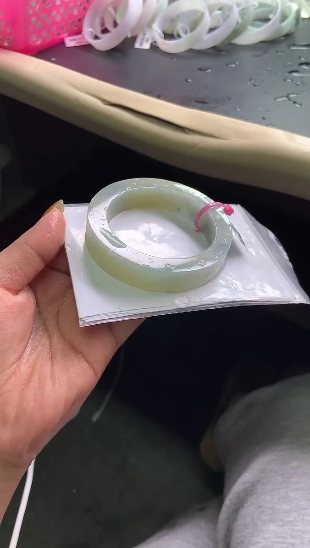 未镶嵌手镯定制翡翠54-60「定制不退不换」