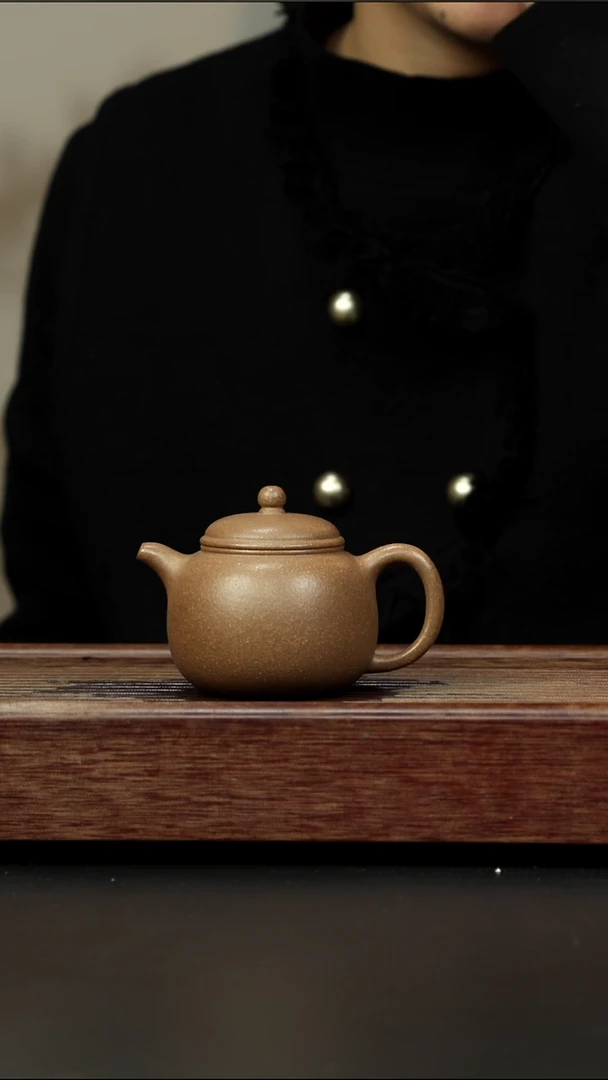 茶壶紫砂芝麻绿 小匏樽 170左右