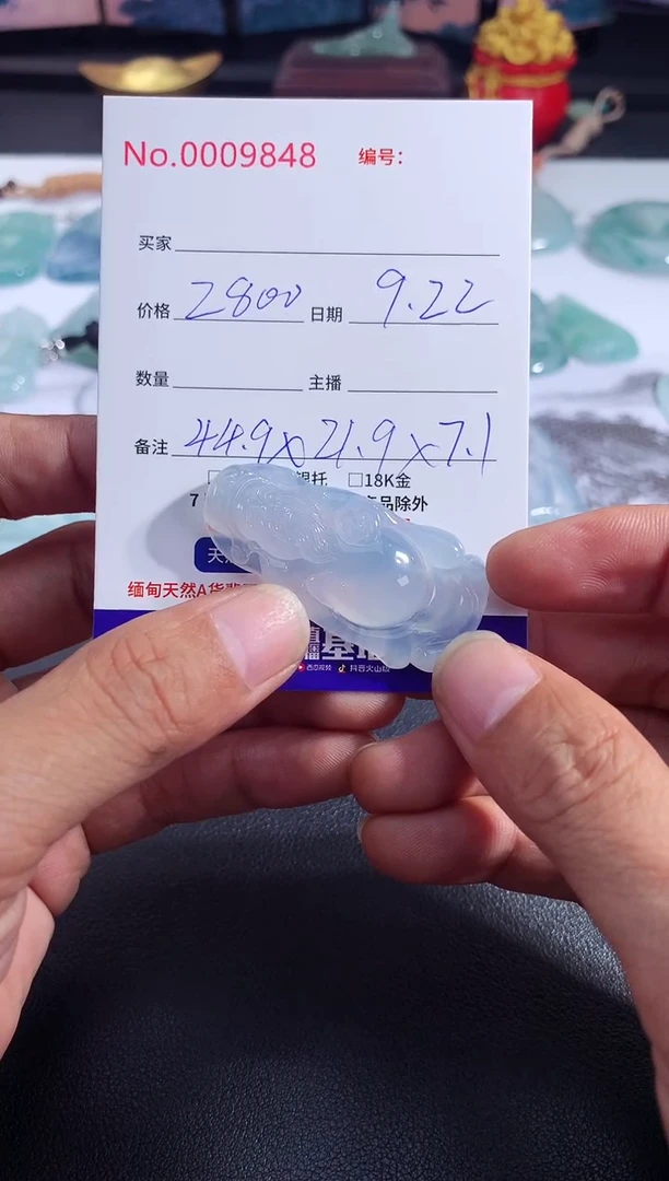 颈饰未镶嵌翡翠微****～微