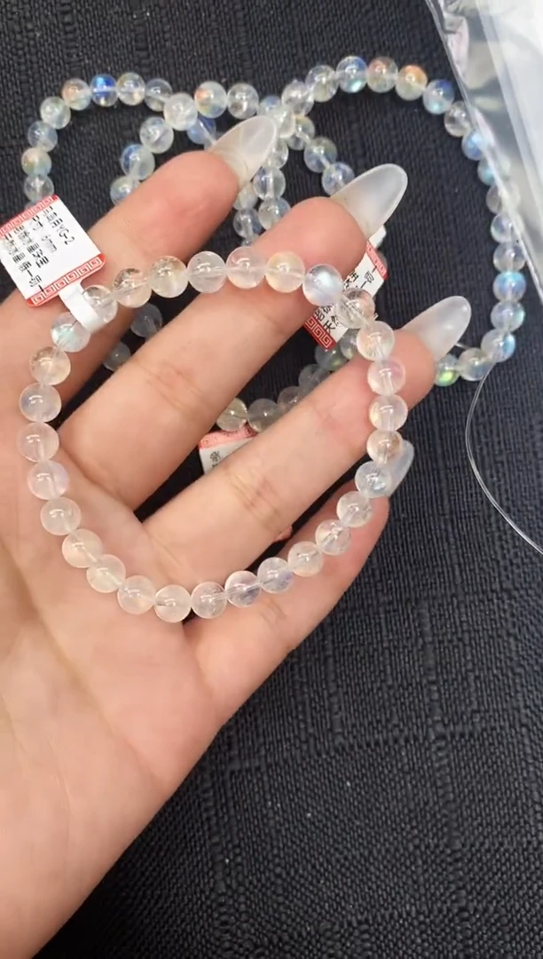 【闪购商品】月光石手串未镶嵌手串多样性发其一