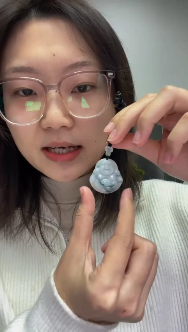 【闪购商品】翡翠颈饰未镶嵌天然A货翡翠