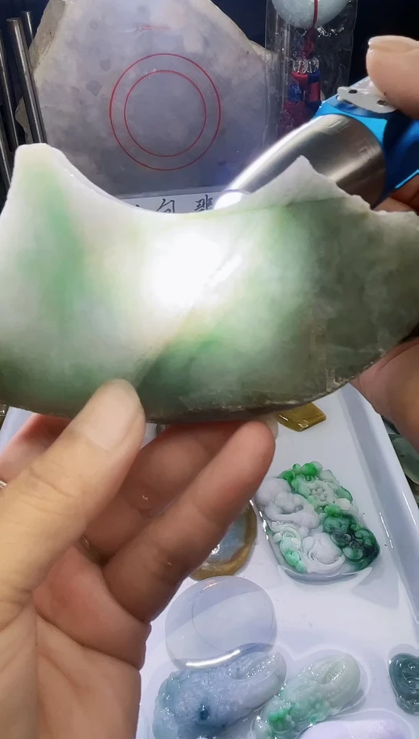 未镶嵌挂件翡翠天然缅甸翡翠A货