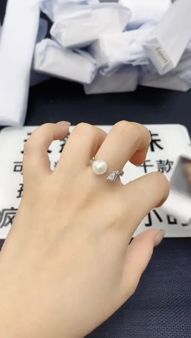 未镶嵌耳饰淡水珍珠jz1009