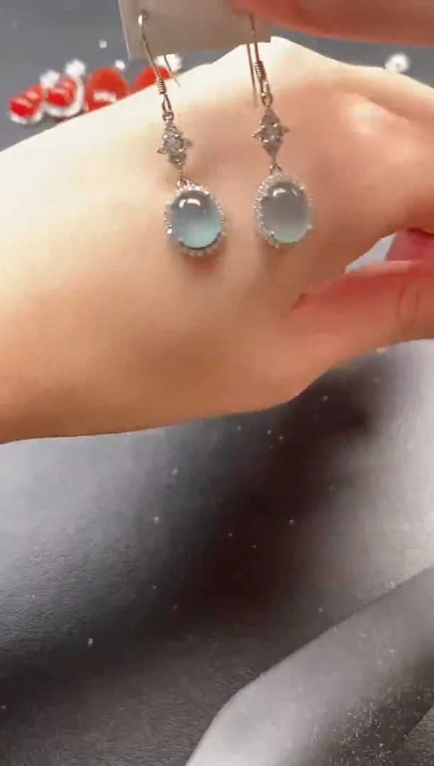 银S925镶嵌戒指翡翠51511