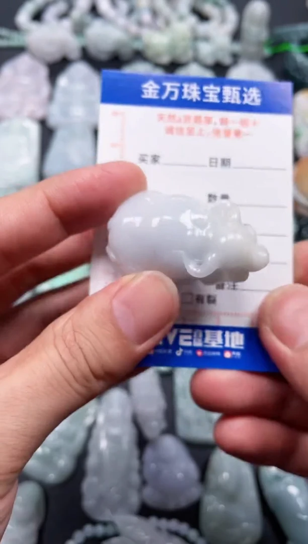 翡翠未镶嵌颈饰天然翡翠a货