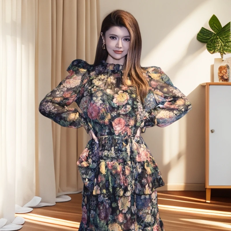 KMDIL新款连衣裙休闲气质显瘦高级百搭时尚精致优雅0083