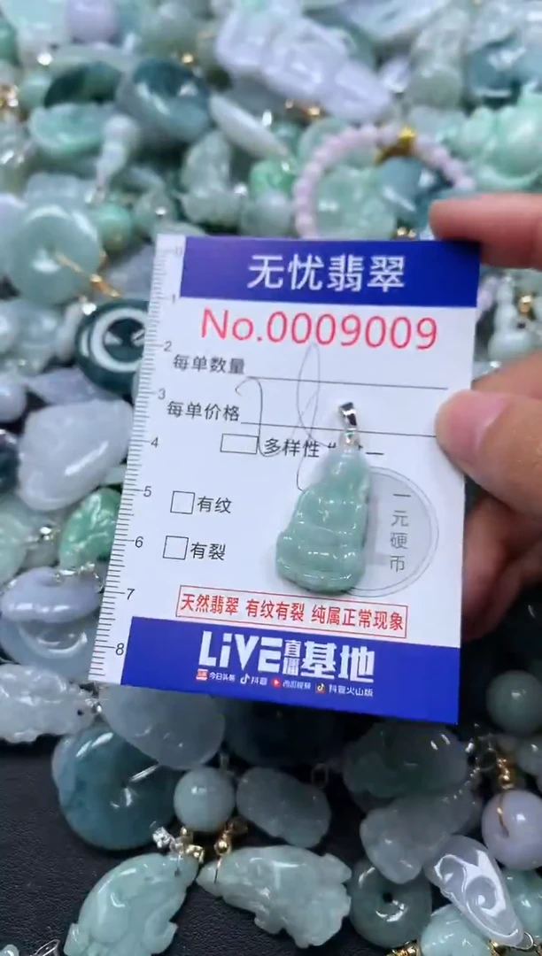 颈饰未镶嵌翡翠9009