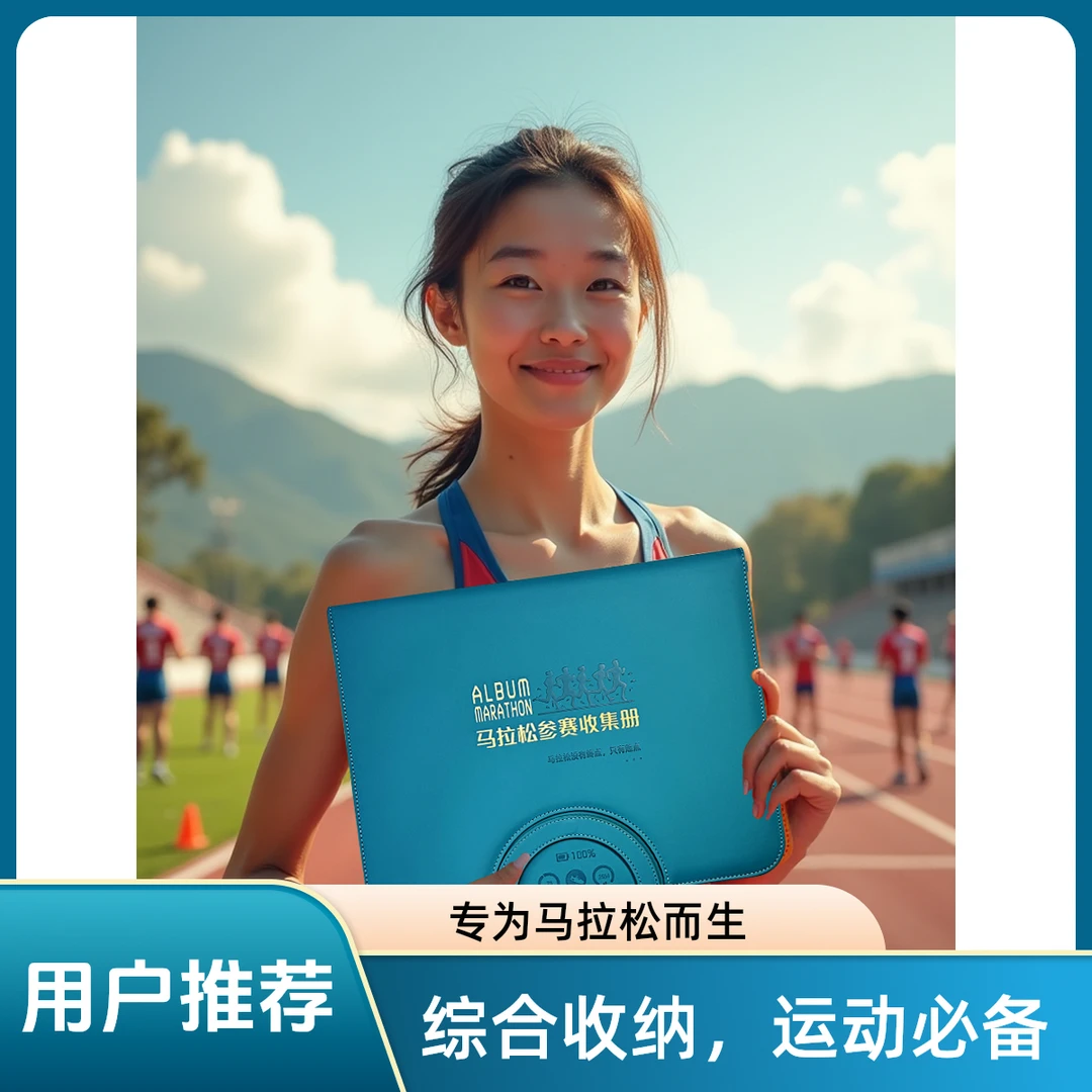 马拉松号码布号码簿号牌跑步赛事比赛收集收纳收藏跑友礼品跑团