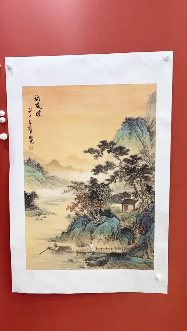 国画王月新国画作品
