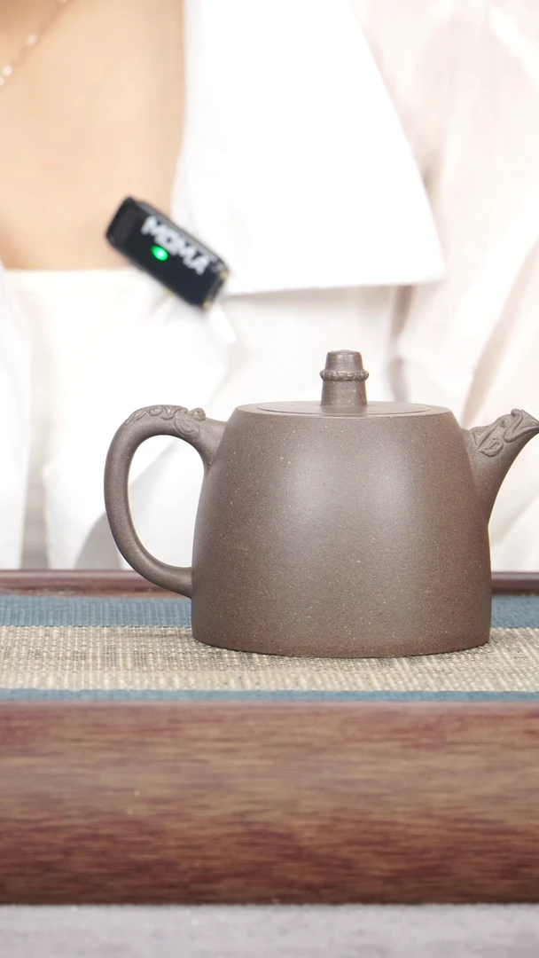 茶壶紫砂青灰段 汉铎