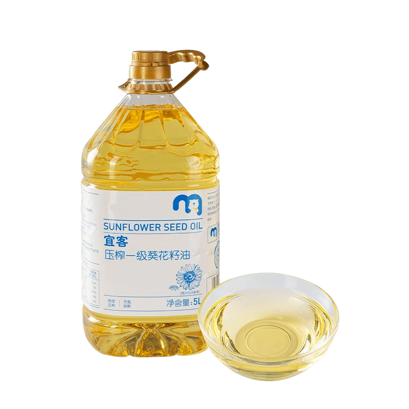 宜客压榨一级葵花籽油 5L