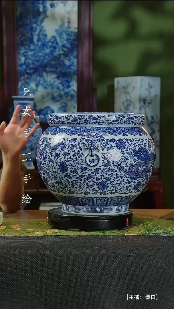 瓷片瓜****擦景德镇手工手绘陶瓷