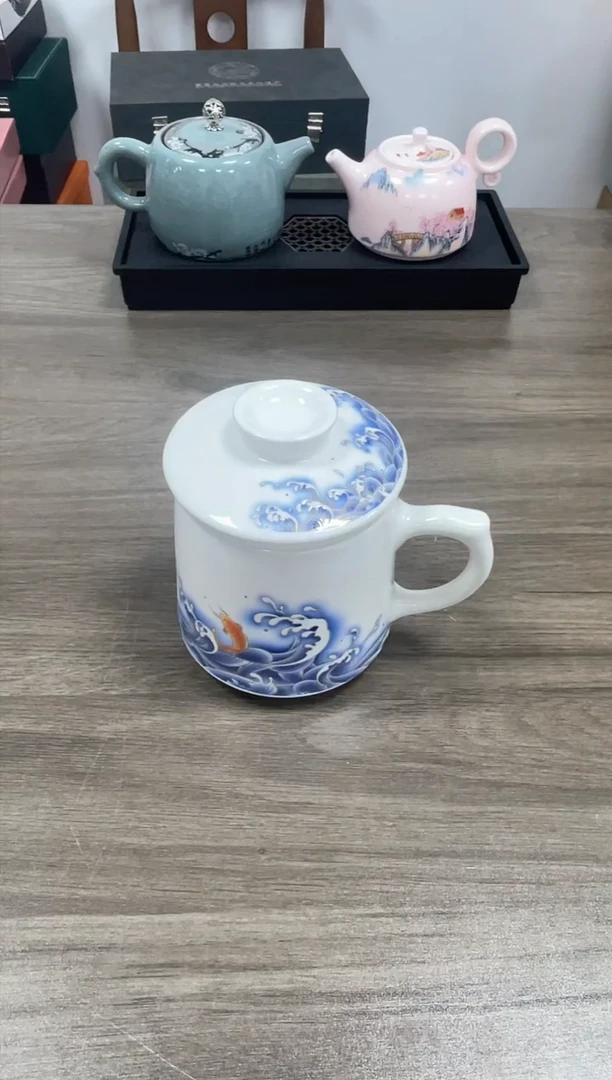 摆件青韵瓷华陶瓷1254