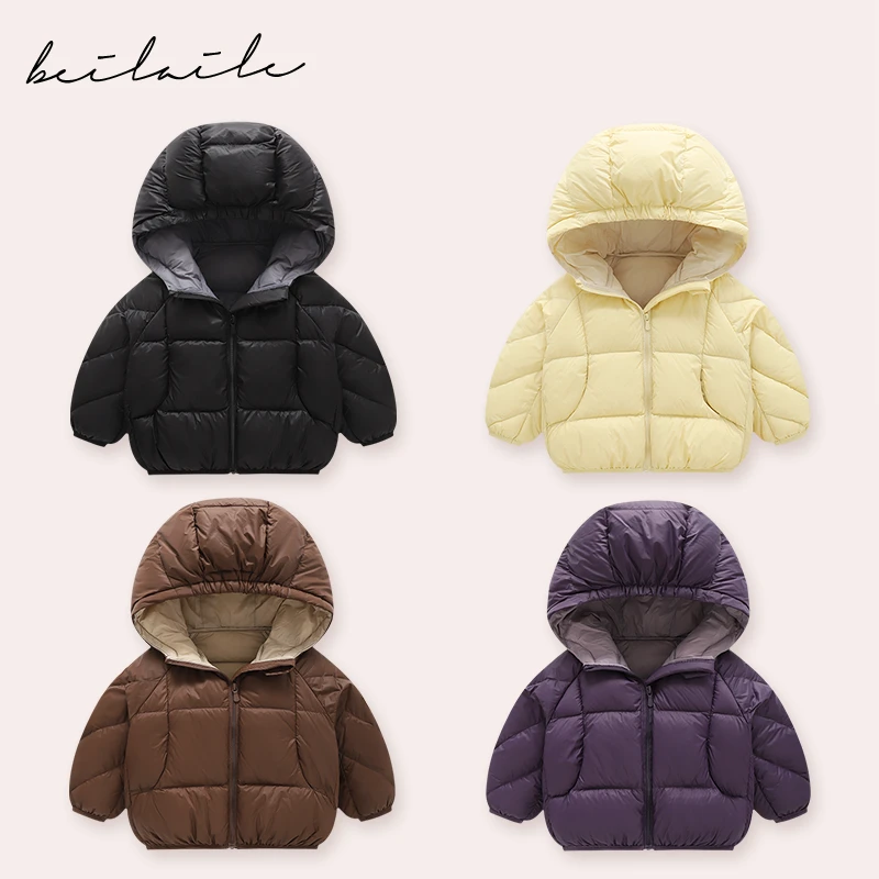 【三防泡芙轻薄羽绒外套 】婴儿衣服宝宝轻薄羽绒外套白鸭绒