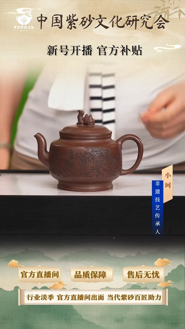 茶壶紫砂陶茶文化张            紫玉金砂360cc左右