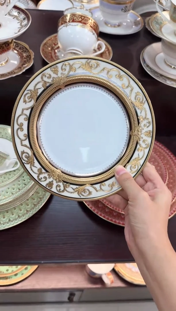 【闪购商品】瓷片7.5寸平盘 春节活动福利价