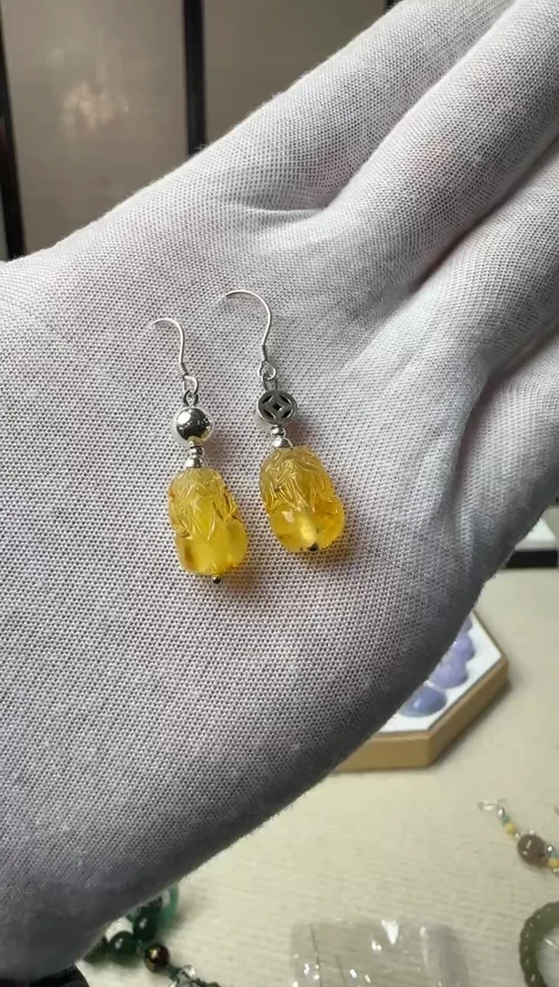 未镶嵌翡翠耳饰耳饰