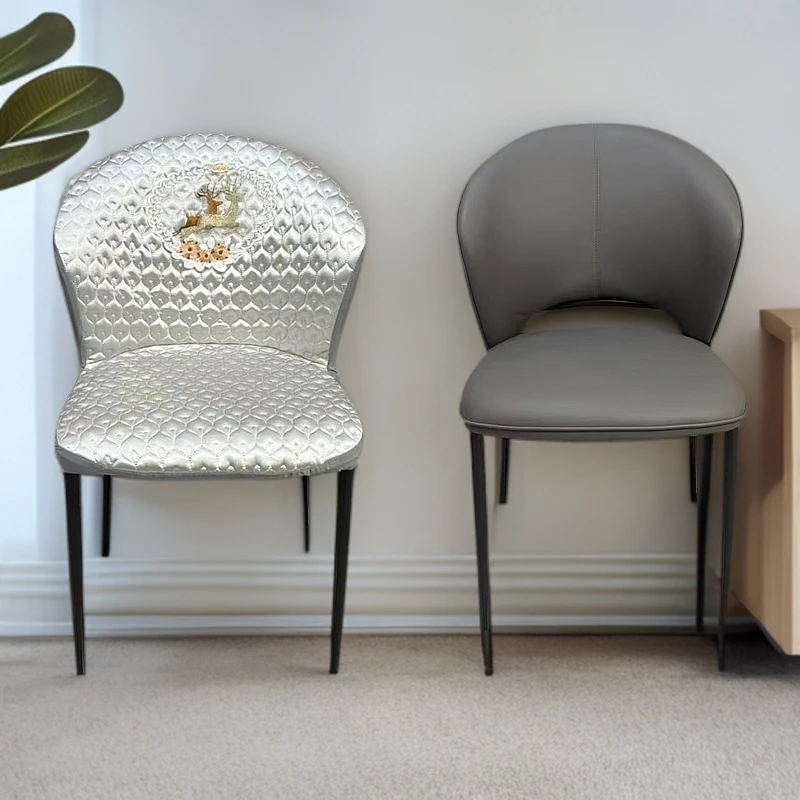 北欧加厚弧形椅子套罩轻奢全包防滑家用凳子餐椅椅套四季一体通用