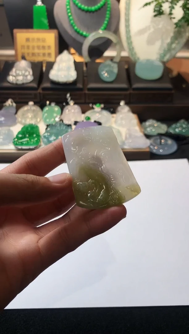 未镶嵌定制翡翠好*说5024毛货不退不换