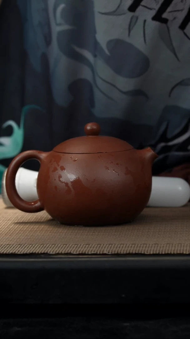茶壶紫砂阿****3紫泥西施微瑕240cc