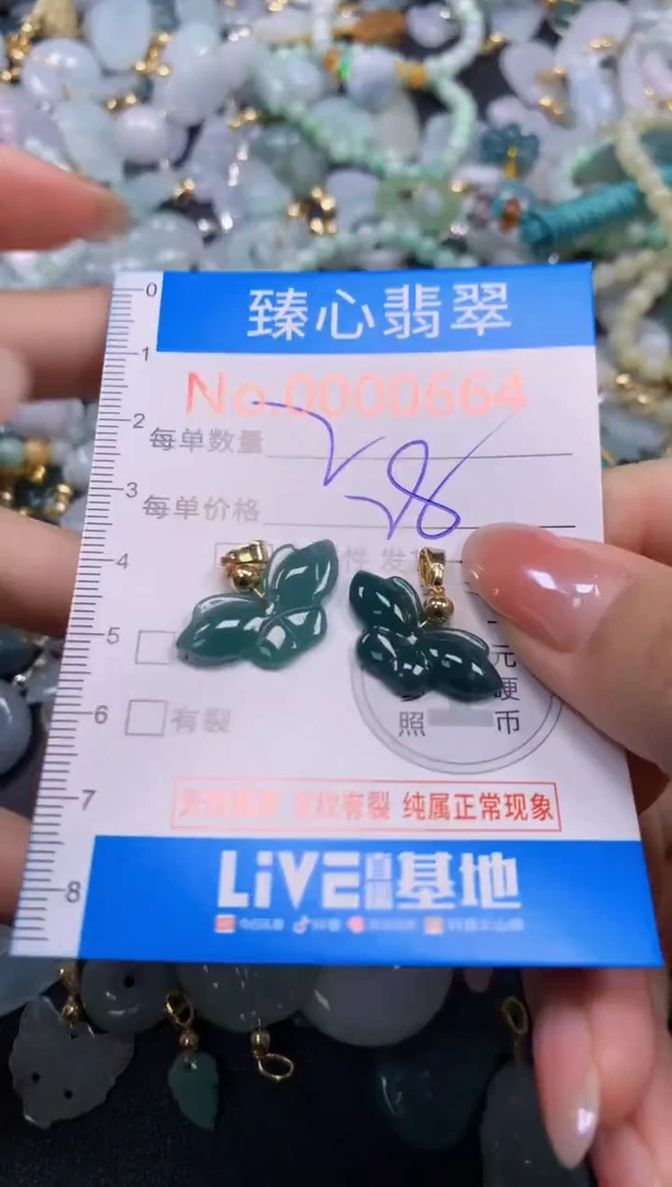 颈饰未镶嵌翡翠664