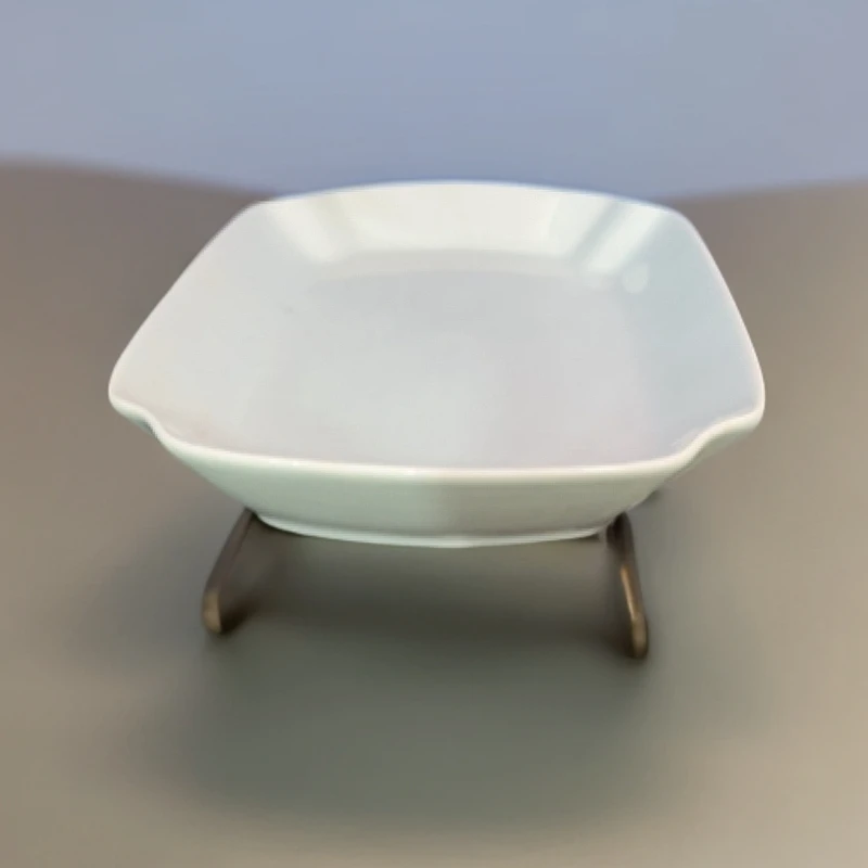 景德镇陶瓷影青釉28厘米异型方鱼盘