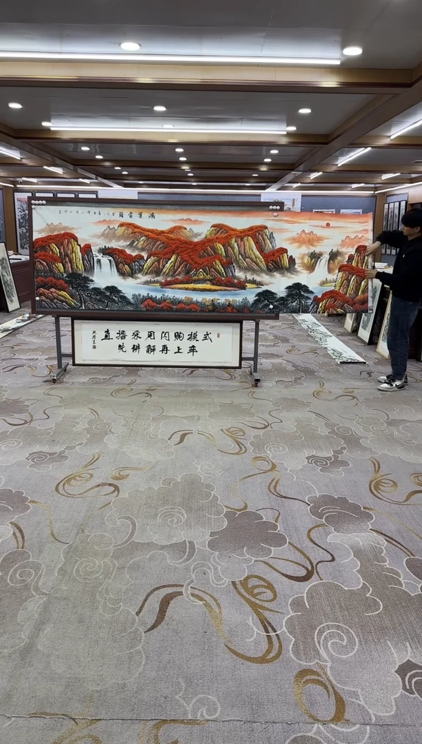 【闪购商品】绘画绘画Y-刘雪红-小丈二-山水画