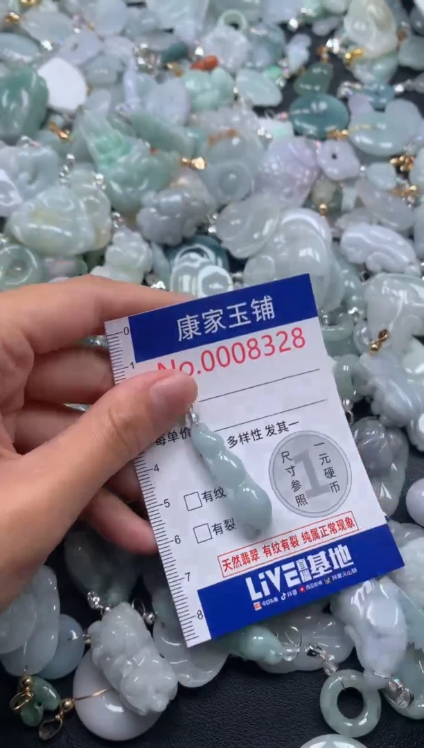 颈饰未镶嵌翡翠8328