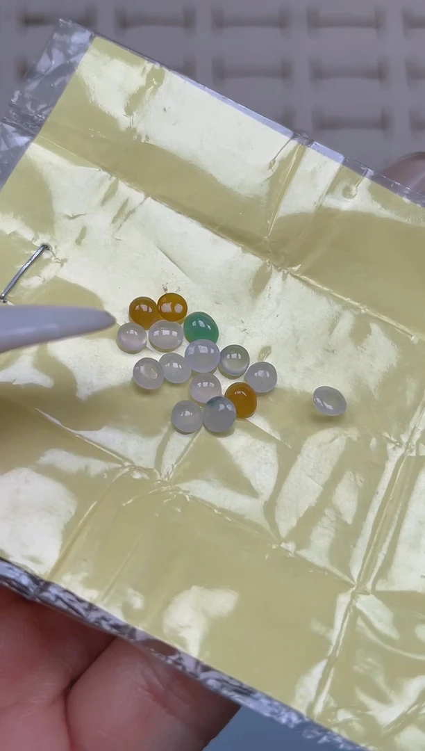 裸石翡翠天然翡翠蛋面45