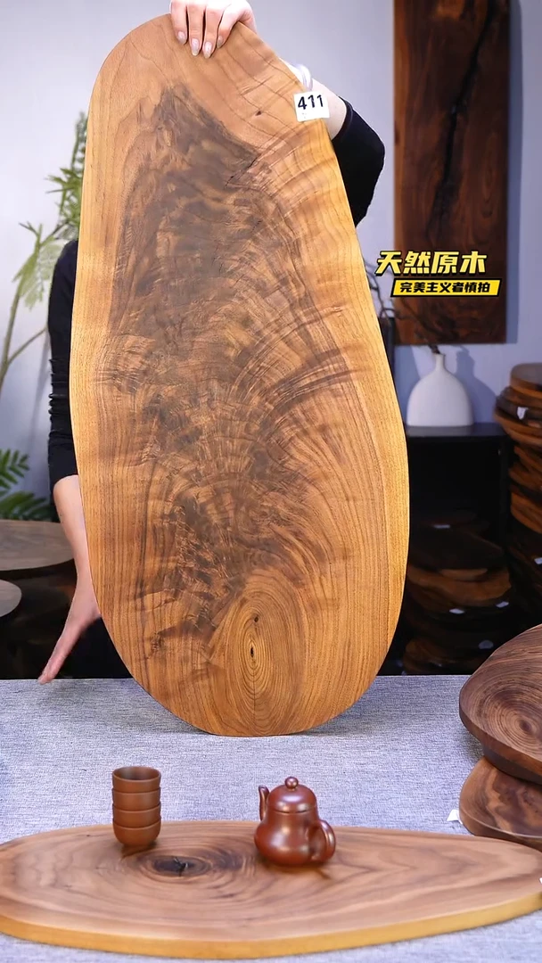 木大**D北美黑胡桃原木.干裂疤结不属于商品质量问题
