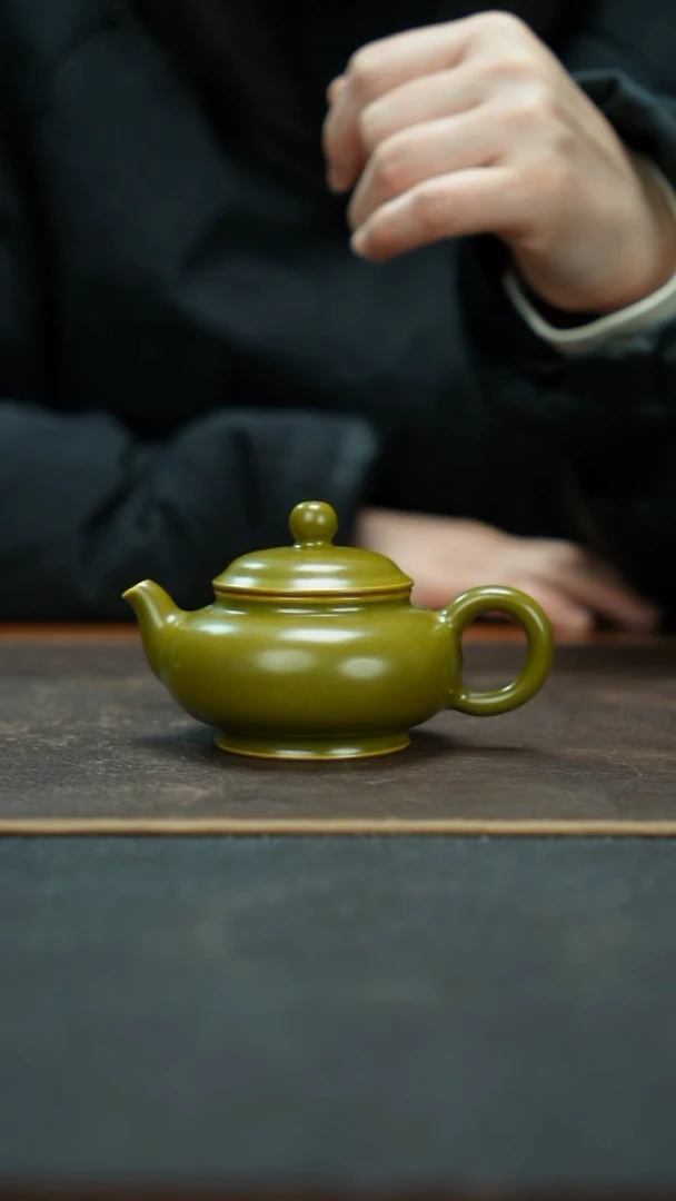 杯景德镇茶叶末潘壶