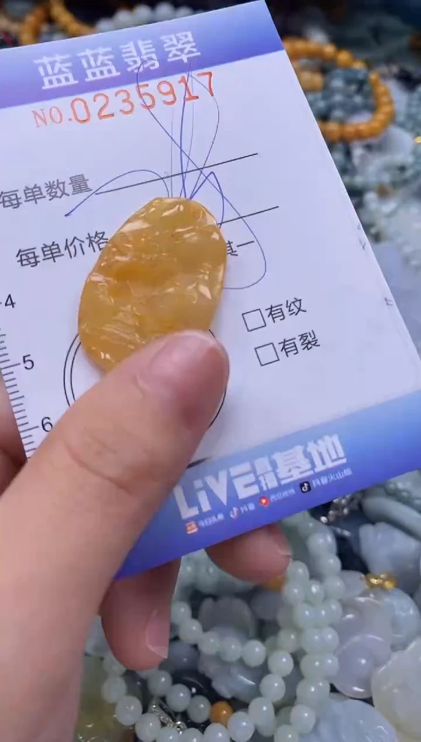 翡翠未镶嵌颈饰闪购0235917