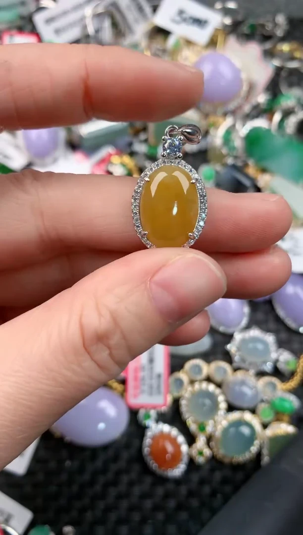 银S925镶嵌戒指翡翠12-12-12    8