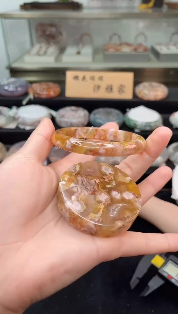 未镶嵌手镯石英质玉59圈口（赠品镯心）6886140