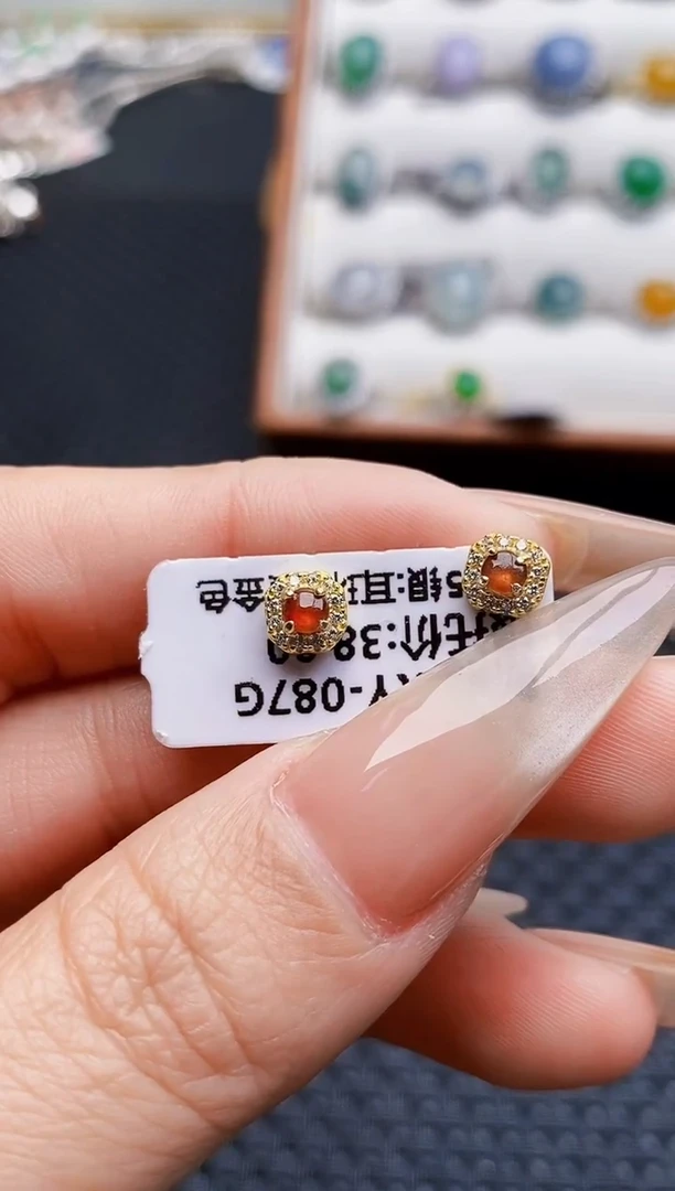 银S925镶嵌戒指翡翠2127