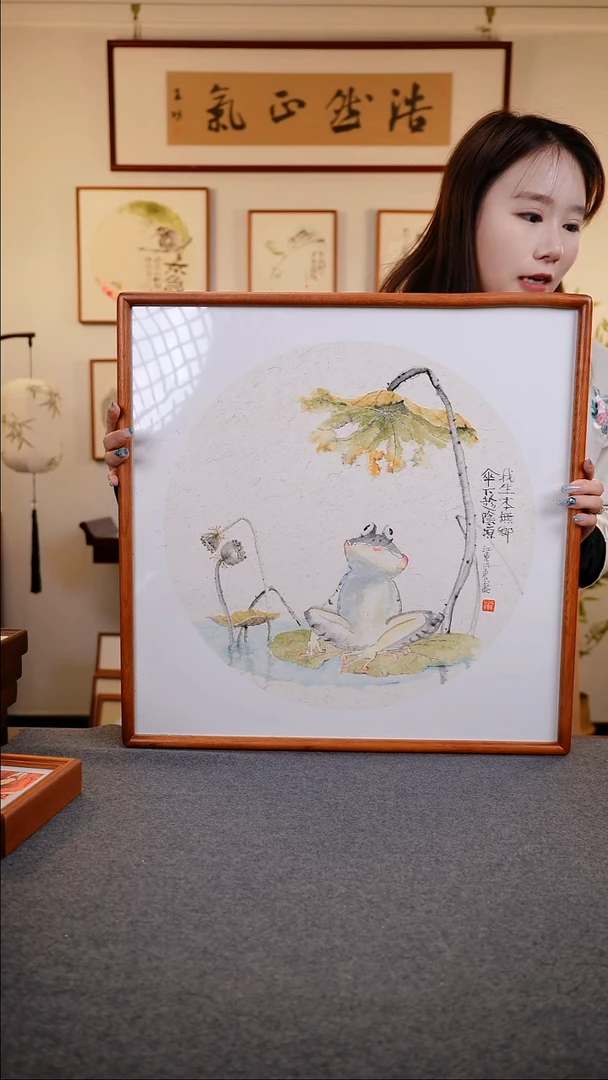 横款鹿鸣现代美术馆-张志城老师作品