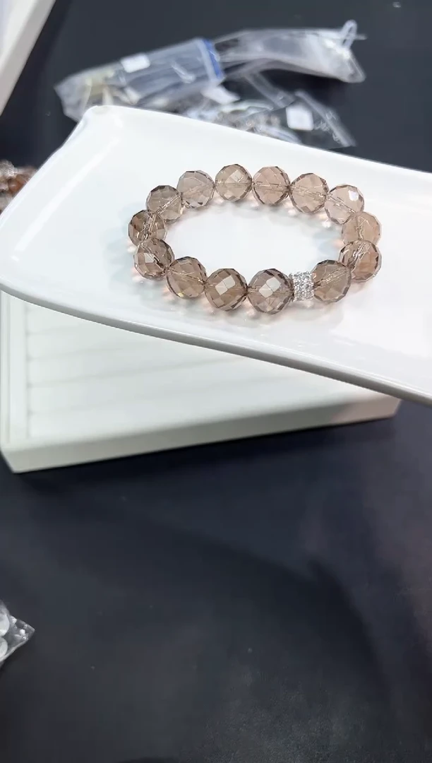 【闪购商品】水晶手串未镶嵌6a多样性发其一/1条默认微瑕