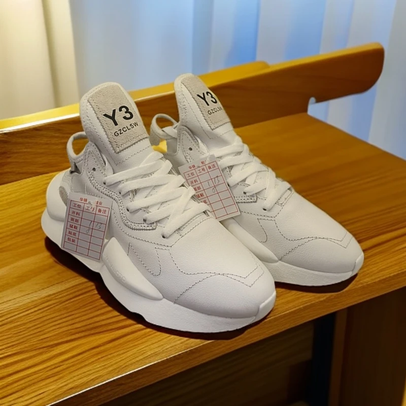 Y3GZCLSW正品全白色爆款潮鞋厚底时尚休闲百搭男女同款运动老爹鞋