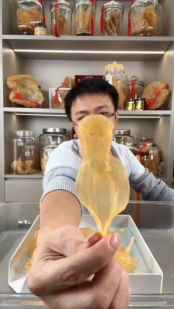 中国大陆白花胶一个