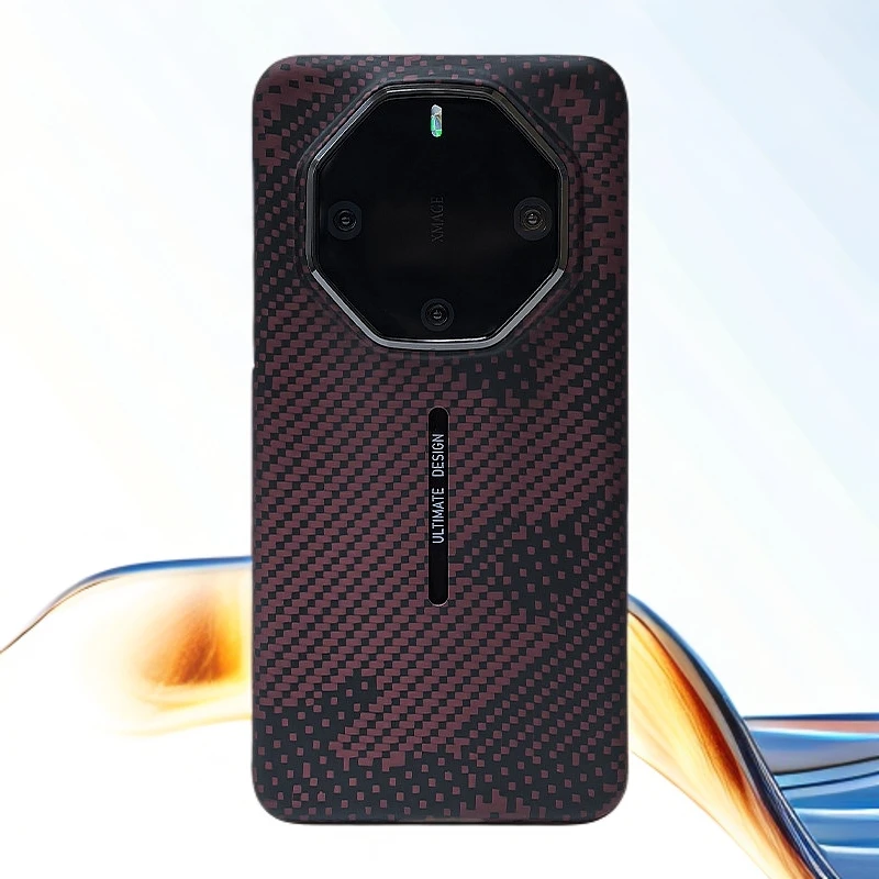 华为mate60rs手机壳芳纶纤维超薄金属圈磨砂适用非几大师防摔硬壳