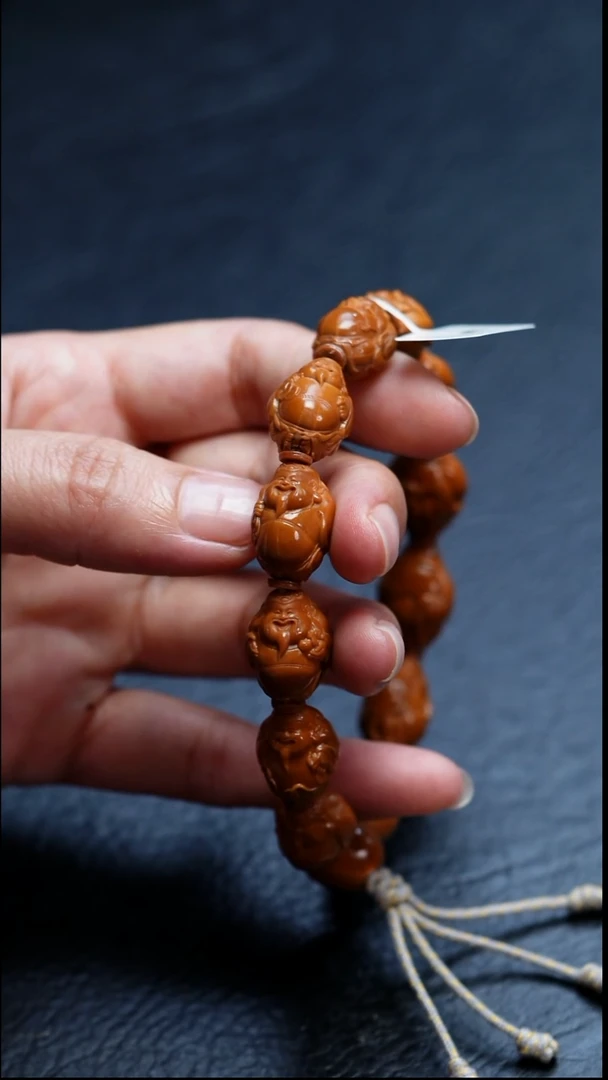 橄榄核吊坠苏工橄榄核