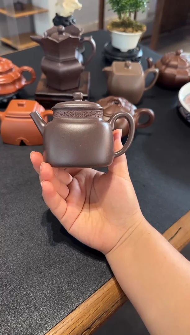 茶壶紫砂朴***家四方言心