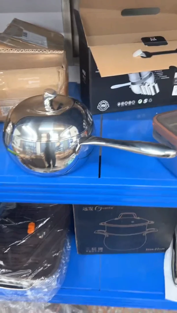 【闪购商品】不锈钢苹果奶锅