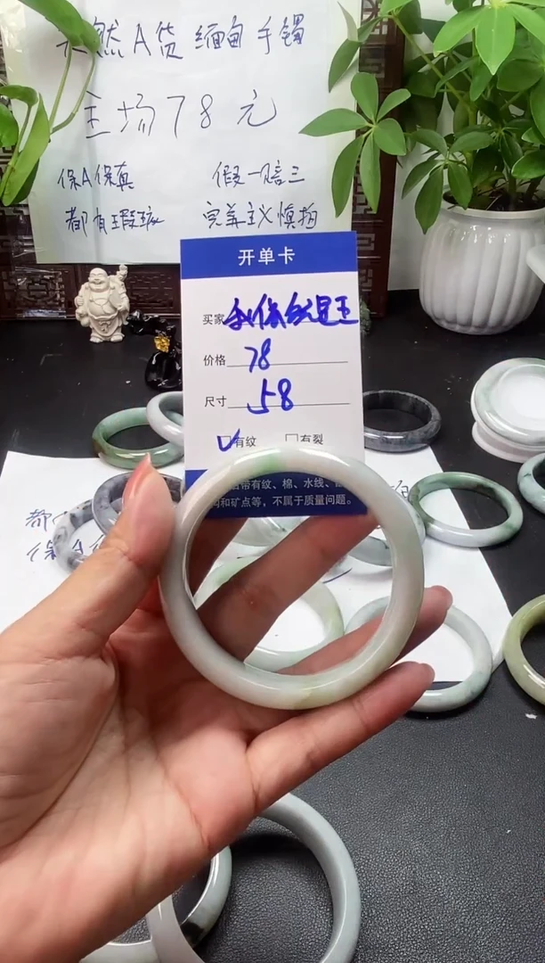 未镶嵌手镯翡翠擦****王翡翠手镯#7