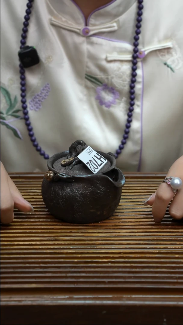 万古烧粗陶手工茶具