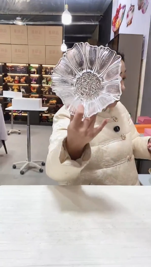 透明葵花小号果斗