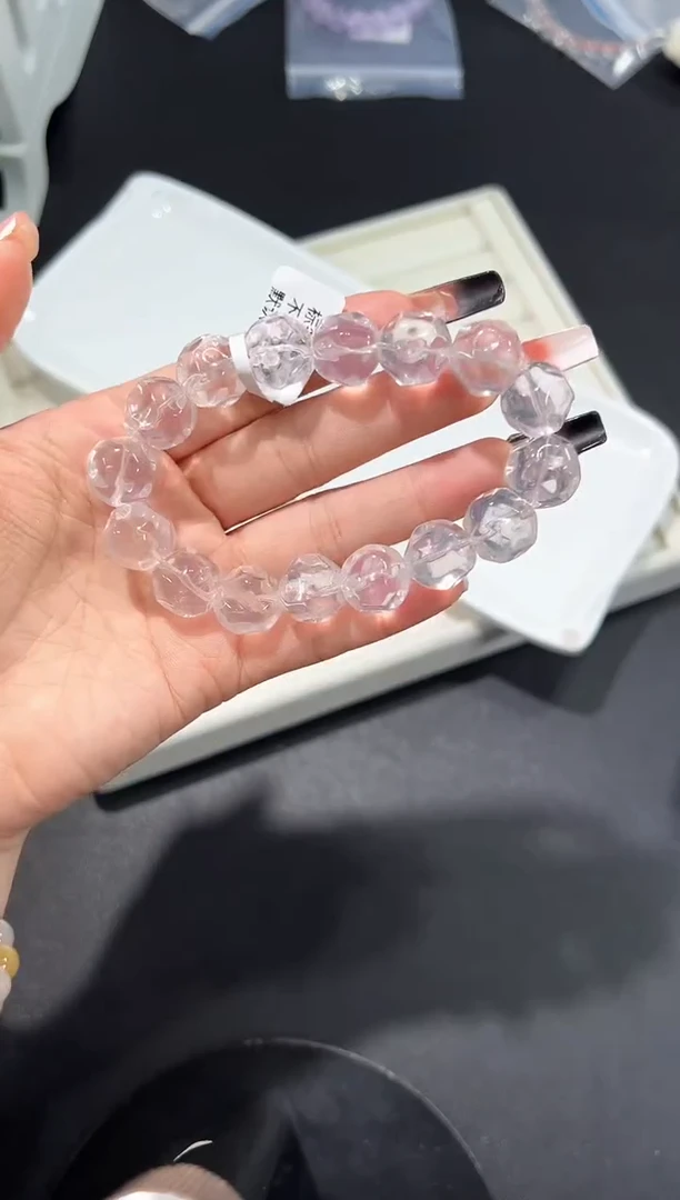 未镶嵌手串水晶4a多样性发其一【1条】默认微瑕