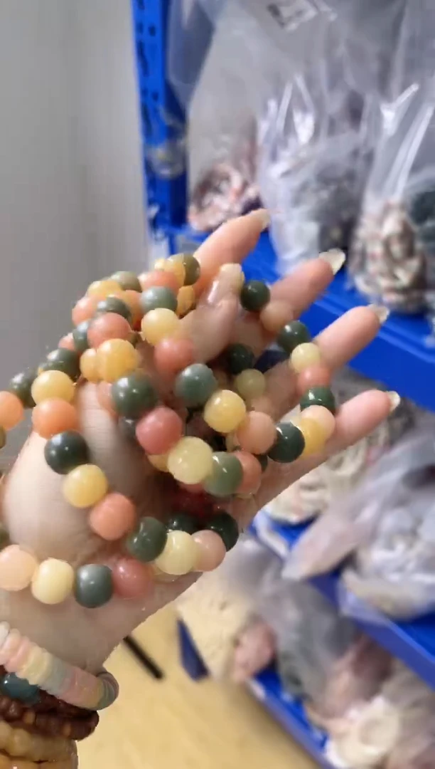 手串菩提根/象牙果Q7多宝手串